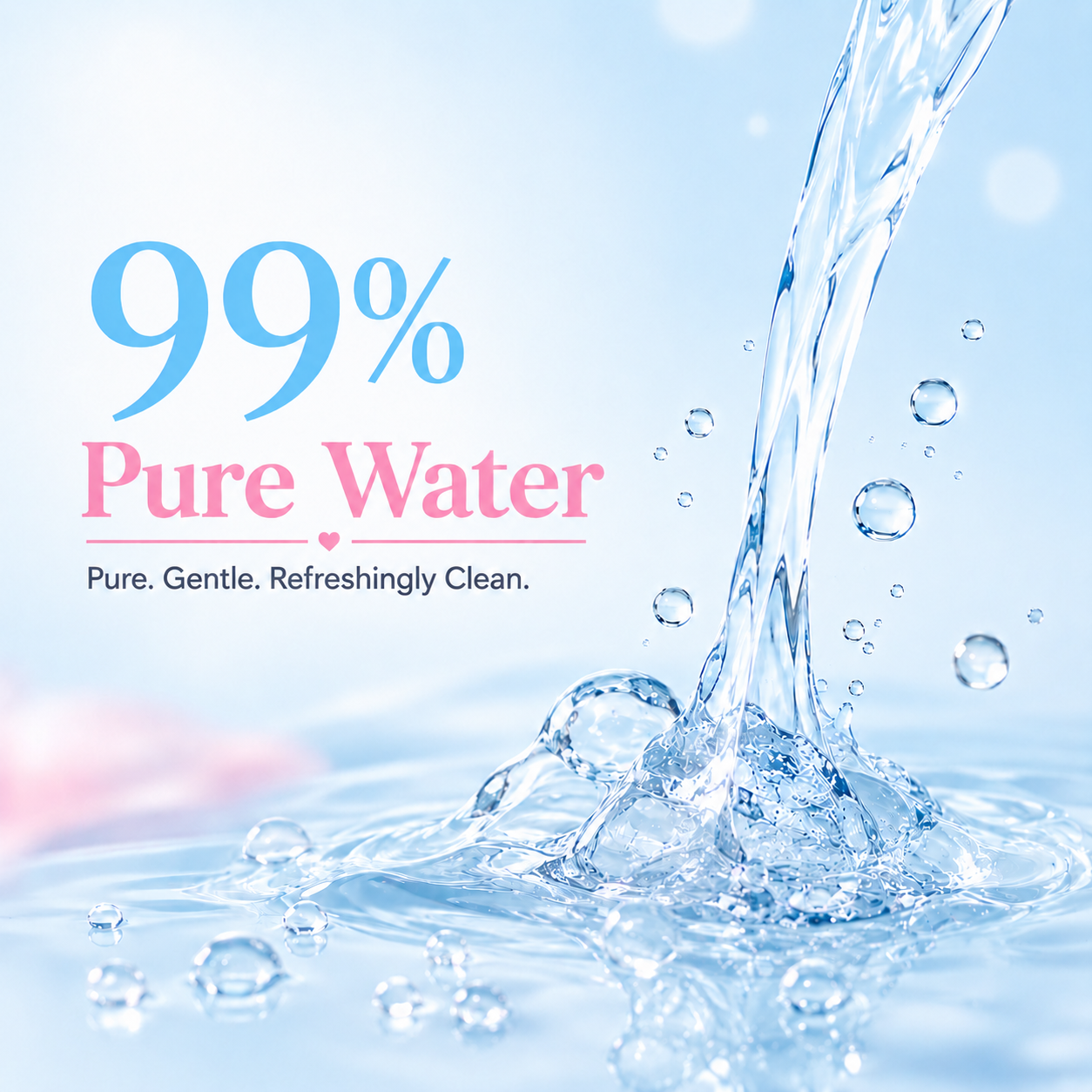 BUGGUU baby wet wipes with 99% pure water